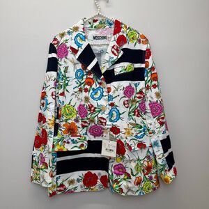 MOSCHINO Jeans Floral Jacket - Blazer